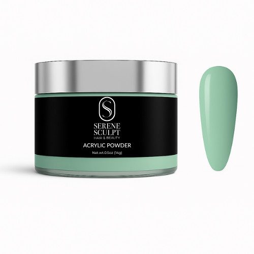Acrylic Powder 14g Mint Green - Image 2