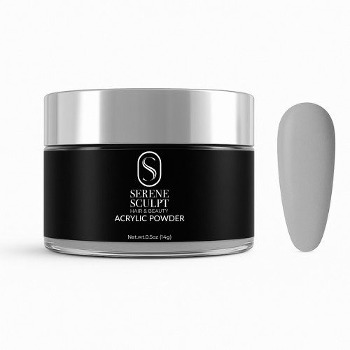 Acrylic Powder 14g Ash Grey - Image 2