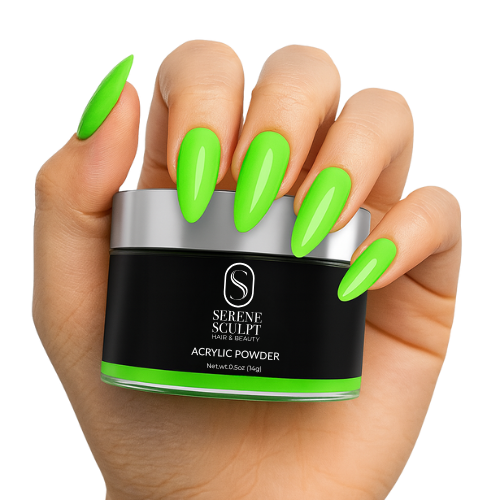 Acrylic Powder 14g Lime Green