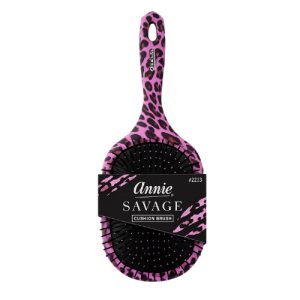 Savage Patterned Paddle Brush Jumbo Leopard/Zebra