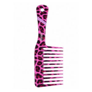 Savage Jumbo Rake Comb Leopard/Zebra